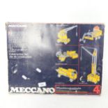 A boxed Meccano No. 4 construction set