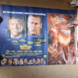 2 Quad film posters, The Street Walker, and The Towering Inferno, unframed (2) Stored rolled.