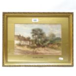 F Engleheart, 19th century watercolour, near Ashford - County Wicklow, signed and dated 1866,