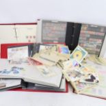 Various Vintage postage stamps, First Day Covers etc, including The Great Britain Collection with