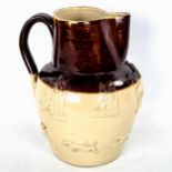 A 19th century large Stoneware jug