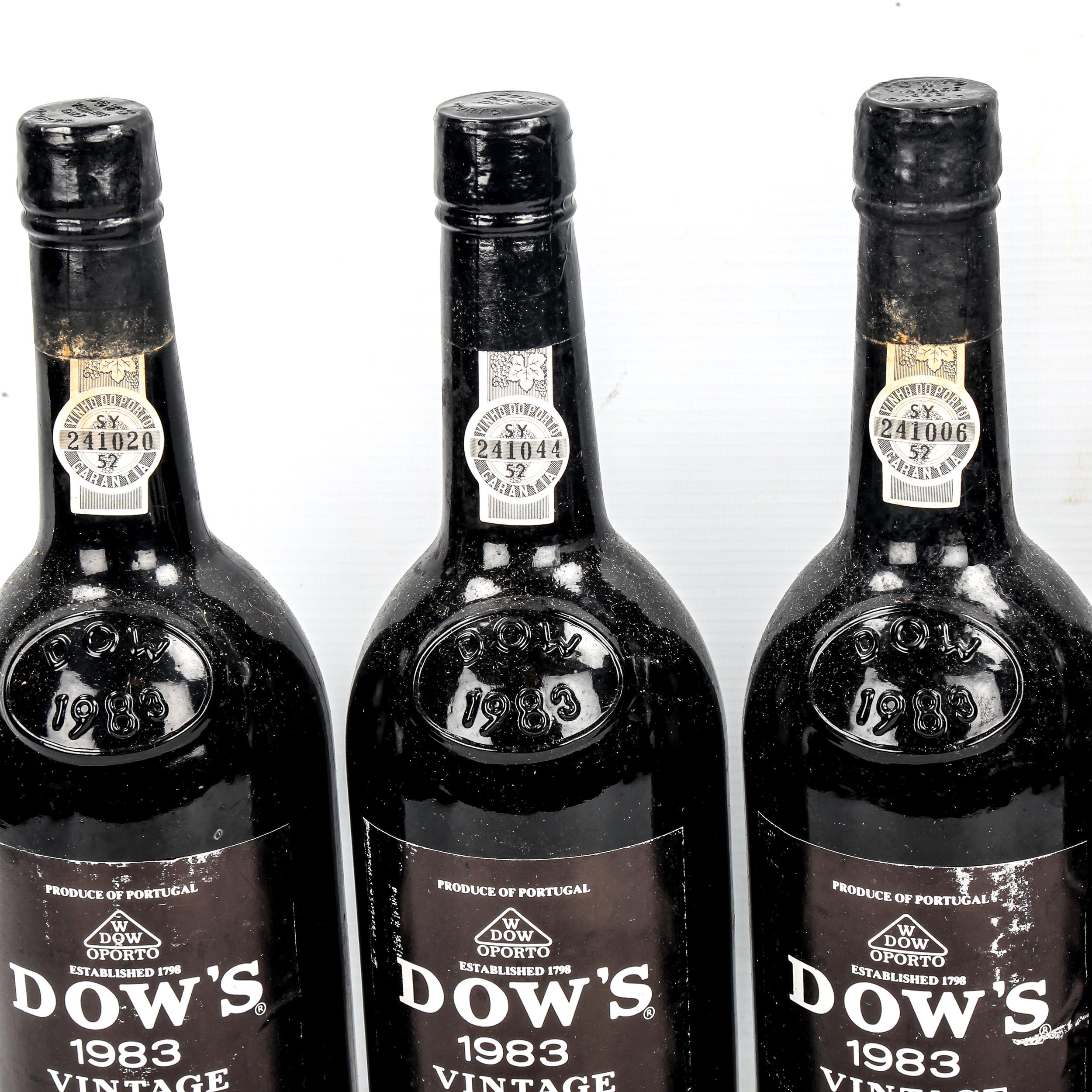 6 bottles of Dows 1983 Vintage Port From a local private cellar - Image 2 of 3