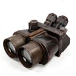 Schneider Optik, Second World War Period German marine binoculars, 10x80, lens diameter 8.5cm,