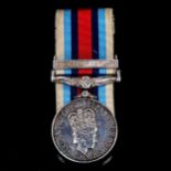 Elizabeth II Operational Service medal with Afghanistan bar, awarded to 25208482 Pte J D Senior RLC