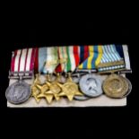 A group of 9 World War II and later Service medals, awarded to KX85615 L S Pope Sto 1 RN,