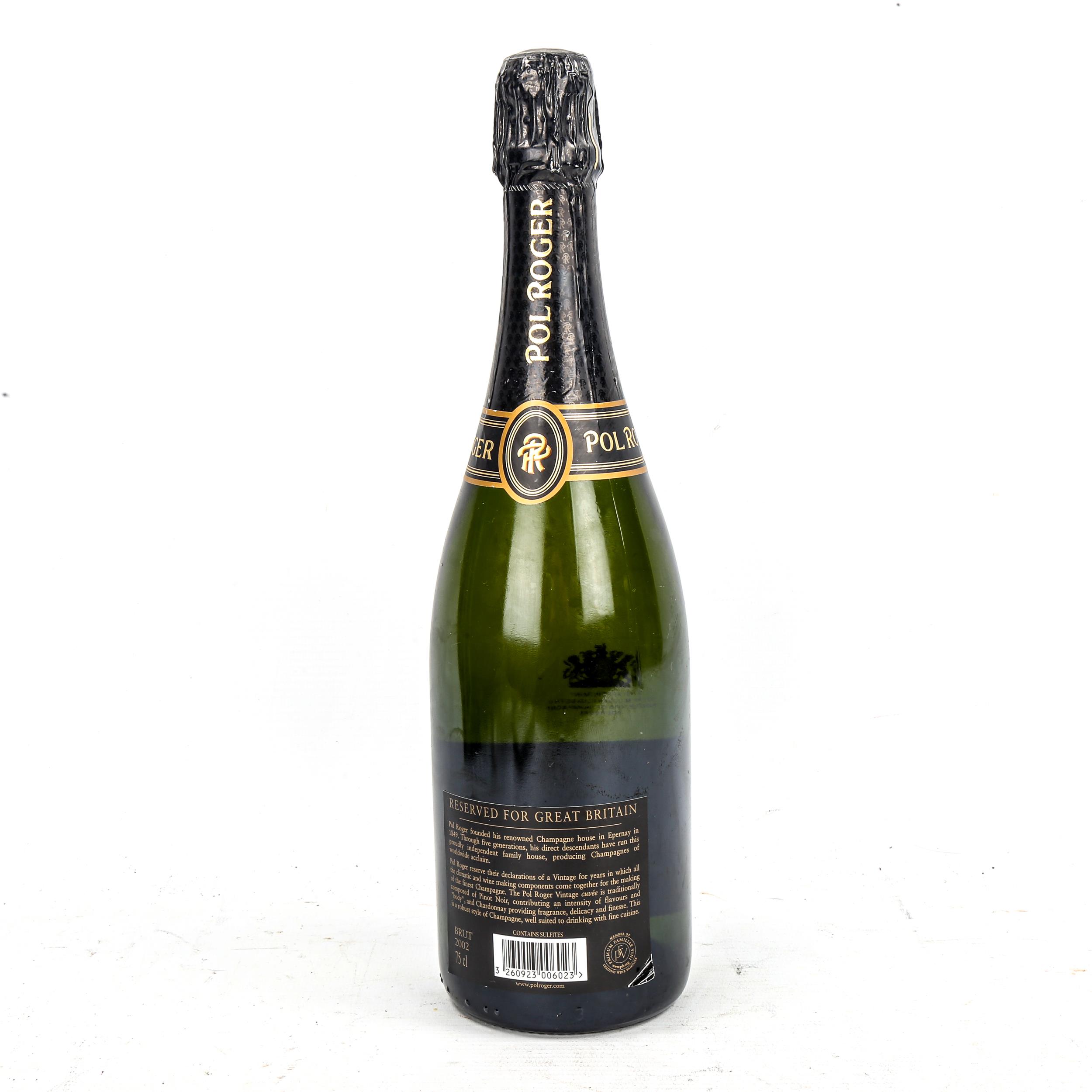 A bottle Pol Roger Vintage 2002 Extra Cuvee De Reserve - Image 2 of 3