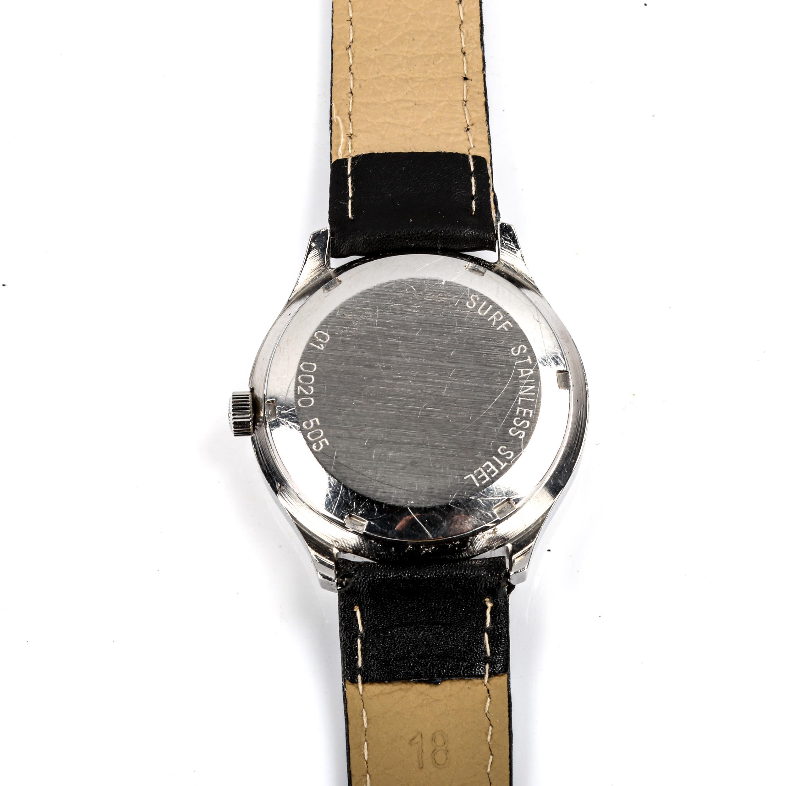 ZENITH - a Vintage stainless steel XL-Tronic quartz wristwatch, ref. 01.0020.505, circa 1970s, - Image 4 of 5