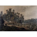 Henry Salt, lithograph, view near Point De Galle Ceylon, engraved by D Havell 1809, image 42cm x