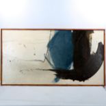 Willy Tirr (1915 - 1991), acrylic on canvas, together, signed verso, 62cm x 115cm, framed, exhibited