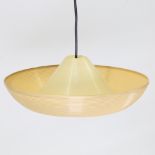 JOHN AND SYLVIA REID, Heifetz Rotaflex pendant lampshade in coiled cellulose acetate, with