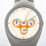 HANI RASHID for Alessi, a stainless steel bracelet chronograph watch Good working order, good
