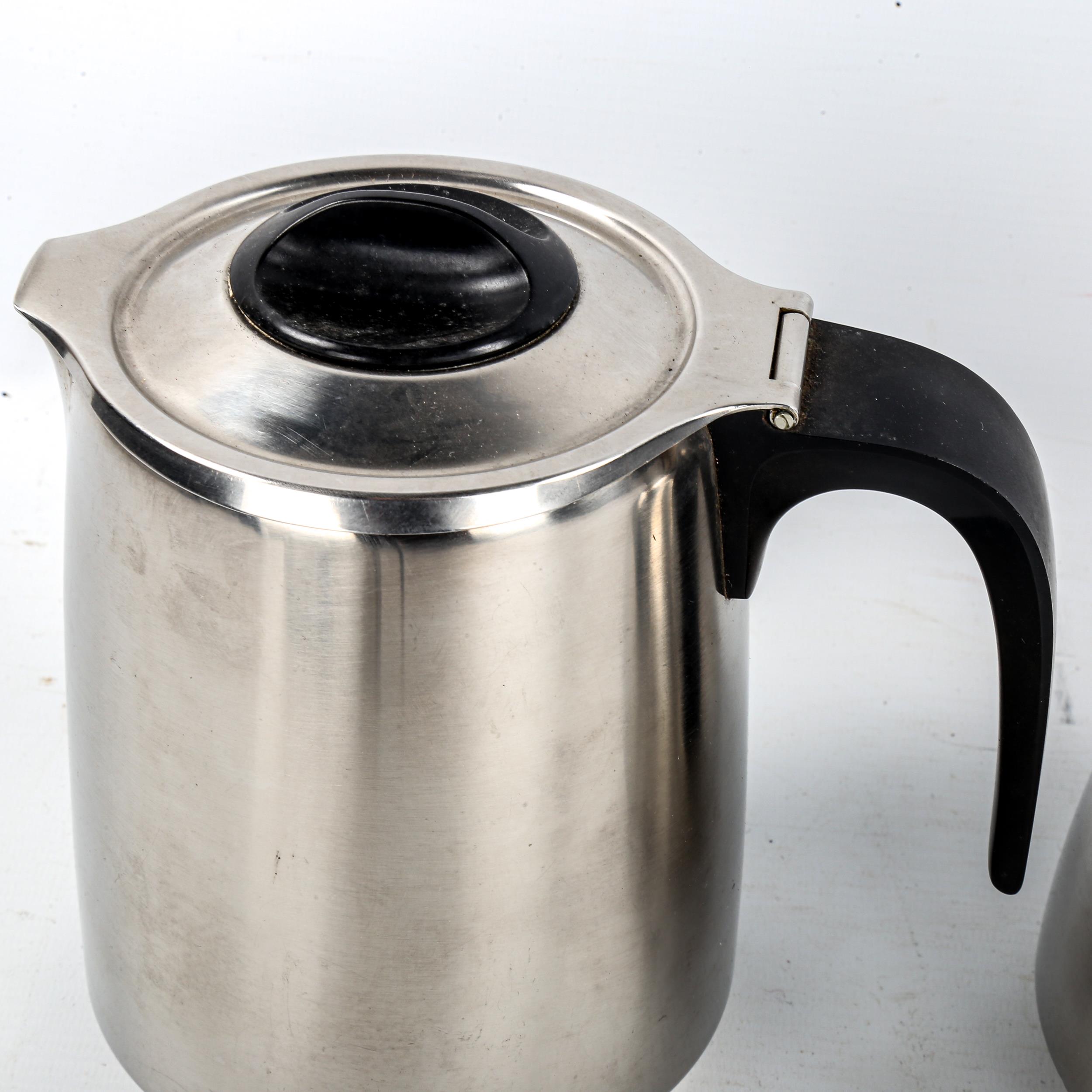 WMF, a 1960s Cromargan stainless steel tea service Overall good condition, signs of use commensurate - Image 2 of 4