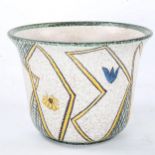 RUSCHA, Germany, a 1960s pottery planter, shape 232/4, height 18cm Good condition