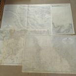 A group of early 20th century marine and coastal maps