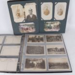 Postcards Of The Great War, album with over 140 World War I cards, and an album with 48 official war