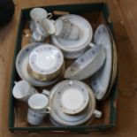 A large quantity of Noritake Nile pattern dinner and teaware (2 boxfuls)