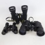 3 pairs of binoculars, including Boots Pacer II, Miranda etc (3 pairs)