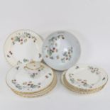 Royal Worcester Strawberry Fare bowl, dessert and dinner plates etc