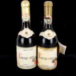 2 50cl bottles of Tokaji Aszu 5 Puttonos wine, export Monimpex, Hungary, vintage 1971 and 1974.