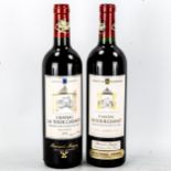 2 bottles of Chateau La Tour Carnet, Haut-Medoc 2003 and 2010