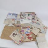 A quantity of handwritten WWW1, Victorian letters and envelopes, including Penny Red postage