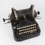 An early 19th century Oliver No. 11 typewriter, height 26cm