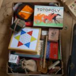 A boxful of Vintage games and puzzles