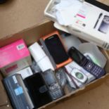 Various used mobile phones, including HTC, LG, Samsung etc (boxful)