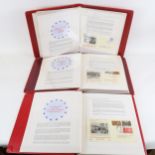 Americas Bicentennial Covers (commemorative First Day Covers in 3 albums)