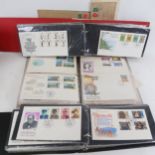 Various First Day Covers, postage stamps etc (boxful)