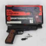 A Sports Marketing Special Edition air pistol, .177 cal-4.5mm, boxed
