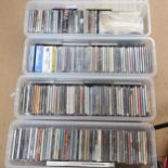 A large quantity of music CDs (4 boxes)
