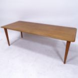 PETER HVIDT & ORLA MOLGAARD-NIELSEN for France & Son, a 1960s' model FD156 teak coffee table, with