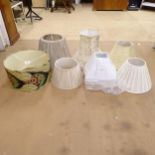 18 assorted table lamp shades