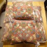 A set of 6 Signare tapestry design cushions