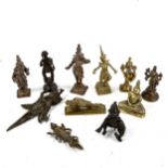 A group of Indian bronze deities (11)