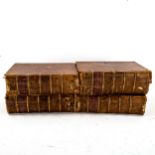 A New And Complete Dictionary Of Arts And Sciences, published 1764, leather-bound, 4 volumes