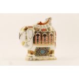 Royal Crown Derby elephant paperweight (LIII), introduced 1990, height 21cm