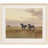 Claude Buckle (1905-73), Evening Frolic, watercolour, signed, 43cm x 53cm