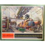 Railway interest: After Terence Cuneo (1907-96), British Railways chromolithographic poster '