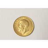 George V half sovereign, 1911 (EF), weight approx. 4g