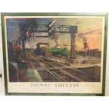 Railway interest: After Terence Cuneo (1907-96), British Railways chromolithographic poster '