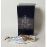 Royal Crown Derby Oceanic Whale paperweight, circa 2004, produced exclusively for The Royal Crown