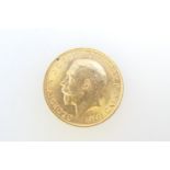 George V sovereign, 1914 (EF), weight approx. 8g