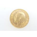 George V sovereign, 1911 (EF), weight approx. 7.9g