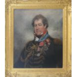 Follower of Sir Martin Archer Shee (1769-1850), Portrait of a nobleman and a veteran of the Battle