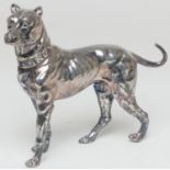 WMF silver plated model of a Bull Mastiff, 17cm