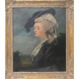 After Sir Joshia Reynolds (1723-92), Portrait of Georgiana Spencer, Duchess of Devonshire, oil on