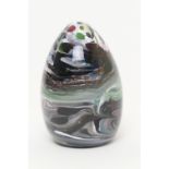 Anthony Stern studio glass paperweight, etched marks, height 10.5cm