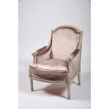 A bergère (French armchair)